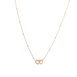 Ketting N3208-2 small hearts goud - Day&Eve
