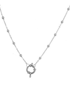 Ketting N2253-1 dots zilver - Day&Eve Ketting N2253-1 dots zilver - Day&Eve