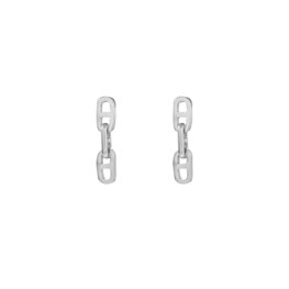 Oorbellen E3228-1 little link zilver - Day&Eve Oorbellen E3228-1 little link zilver - Day&Eve