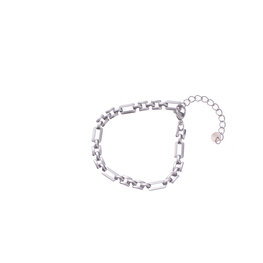 Armband B3248-1 platte schakel zilver - Day&Eve Armband B3248-1 platte schakel zilver - Day&Eve