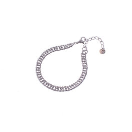 Armband B3247-1 chains zilver - Day&Eve Armband B3247-1 chains zilver - Day&Eve