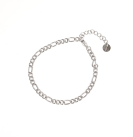 Armband B1860-1 chain zilver - Day&Eve Armband B1860-1 chain zilver - Day&Eve