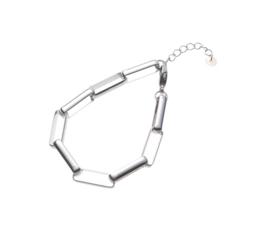 Armband B2712-1 biggest chain link zilver - Day&Eve Armband B2712-1 biggest chain link zilver - Day&Eve