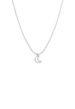 Ketting TN2789-1 moon tiny zilver - Day&Eve Ketting TN2789-1 moon tiny zilver - Day&Eve