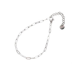 Armband TB1863-1 tiny bracelet chain zilver - Day&Eve Armband TB1863-1 tiny bracelet chain zilver - Day&Eve