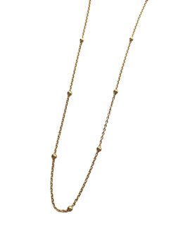 Ketting Bolletjes goud (div. lengtes) - Imotionals Ketting Bolletjes goud (div. lengtes) - Imotionals