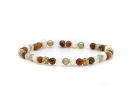 Armband Spiral Livia gold crystal XXS - Karma Armband Spiral Livia gold crystal XXS - Karma