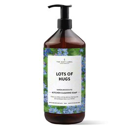 Afwasmiddel Lots of hugs - The Gift Label Afwasmiddel Lots of hugs - The Gift Label