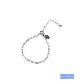 Armband TB3951-1 tiny bracelet small link zilver - ​​​​​​​Day&Eve Armband TB3951-1 tiny bracelet small link zilver - ​​​​​​​Day&Eve