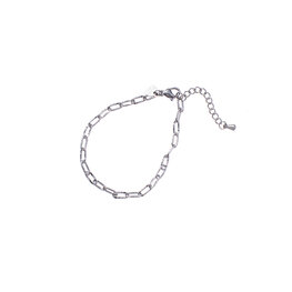 Armband B3710-1 fine link zilver - Day&Eve Armband B3710-1 fine link zilver - Day&Eve