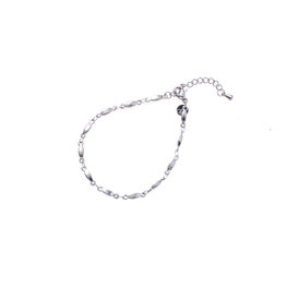 Armband B3952-1 long link zilver - Day&Eve Armband B3952-1 long link zilver - Day&Eve