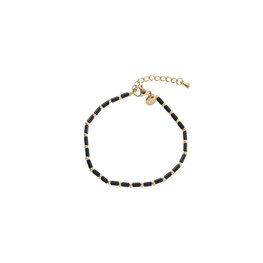 Armband B3869-1 long bead bracelet black - Day&Eve Armband B3869-1 long bead bracelet black - Day&Eve