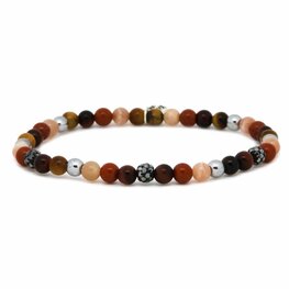 Armband spiral jet grey crystal xxs - Karma Armband spiral jet grey crystal xxs - Karma