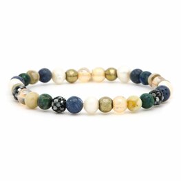 Armband spiral nura grey crystal xs - Karma Armband spiral nura grey crystal xs - Karma