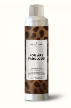 Bodylotion spray You are fabulous 2 - The Gift Label Bodylotion spray You are fabulous 2 - The Gift Label