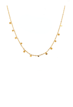 Ketting TN9313-2 small coins goud - Day&Eve Ketting TN9313-2 small coins goud - Day&Eve