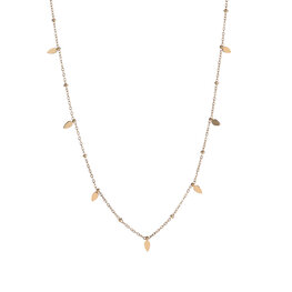 Ketting N4409-2 fine petals necklace goud - ​​​​​​​Day&Eve Ketting N4409-2 fine petals necklace goud - ​​​​​​​Day&Eve