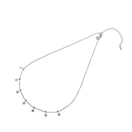 Ketting N4483-1 flower pins necklace zilver - ​​​​​​​Day&Eve Ketting N4483-1 flower pins necklace zilver - ​​​​​​​Day&Eve