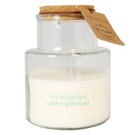 Buitenkaars It's your day. Happy birthday - MyFlame Buitenkaars It's your day. Happy birthday - MyFlame