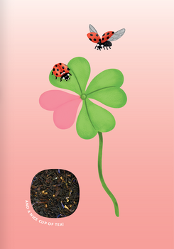 Thee kaart klavertje vier - Curiositeas