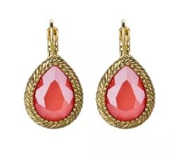 Oorbellen druppel 1D566CLO Crystal Lotus - Camps&Camps