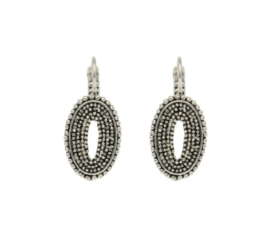 Oorbellen Ovaal1A976A Zilver- Camps&Camps