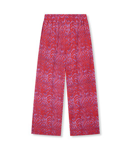 Broek wijd NOVA rood/lila - Refined Department Broek wijd NOVA rood/lila - Refined Department