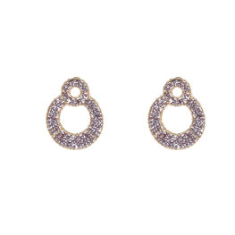 Oorbellen E4565-5 Grand beads blue - Day&Eve Oorbellen E4565-5 Grand beads blue - Day&Eve
