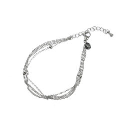 Armband B4732-1 Triple bracelet zilver - Day&Eve Armband B4732-1 Triple bracelet zilver - Day&Eve