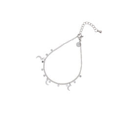 Armband B4750-1 Moon on the side bracelet zilver - Day&Eve Armband B4750-1 Moon on the side bracelet zilver - Day&Eve