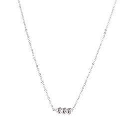Ketting N4738-1 Tripple hearts necklace zilver - ​​​​​​​Day&Eve Ketting N4738-1 Tripple hearts necklace zilver - ​​​​​​​Day&Eve