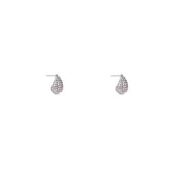 Oorbellen E4705-1 Strassed Haily Drop Zilver - Day&Eve Oorbellen E4705-1 Strassed Haily Drop Zilver - Day&Eve