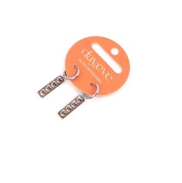 Oorbellen E4950-1  hearts hoop zilver - Day&Eve Oorbellen E4950-1  hearts hoop zilver - Day&Eve