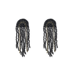 Oorbellen E4583-1 waterfall black - Day&Eve Oorbellen E4583-1 waterfall black - Day&Eve