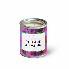 Geurkaars You are amazing  blik klein -  The Gift Label Geurkaars You are amazing  blik klein -  The Gift Label