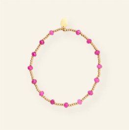 Armband MH30 frankie pink - MableHappiness