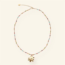 Ketting MH104 multicolor bloom - MableHappiness