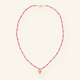 Ketting MH105 cherry magenta pink - MableHappiness