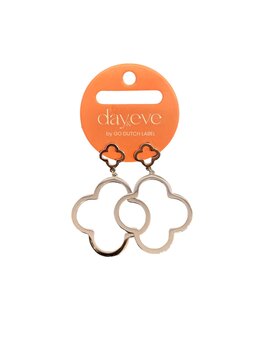 Oorbellen E3762-1 lots of luck clover earring zilver - ​​​​​​​Day&Eve Oorbellen E3762-1 lots of luck clover earring zilver - ​​​​​​​Day&Eve