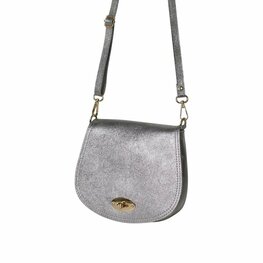 Tas already in love Metallic grijs - Baggyshop Tas already in love Metallic grijs - Baggyshop