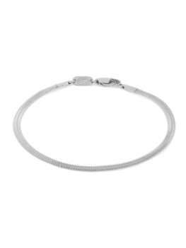 Armband Smooth snake silver - George The Label Armband Smooth snake silver - George The Label