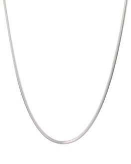Ketting Smooth snake silver - George The Label Ketting Smooth snake silver - George The Label