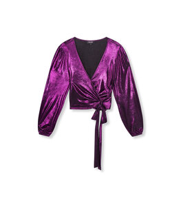 Top wikkel metallic Varia fuchsia - Refined Department Top wikkel metallic Varia fuchsia - Refined Department