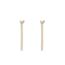 Oorbellen E4272-2 sparkle hearts goud- Day&Eve Oorbellen E4272-2 sparkle hearts goud- Day&Eve