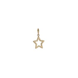 Bedel open star pendant tbv ketting goud Bedel open star pendant tbv ketting goud