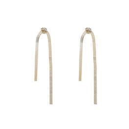 Oorbellen E5020-2 Knotted stud goud - Day&Eve Oorbellen E5020-2 Knotted stud goud - Day&Eve