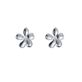 Oorbellen E5399-1 Flower stud zilver - Day&Eve Oorbellen E5399-1 Flower stud zilver - Day&Eve