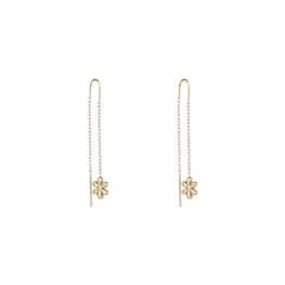 Oorbellen E5445-2 Go trough flower goud - Day&Eve Oorbellen E5445-2 Go trough flower goud - Day&Eve