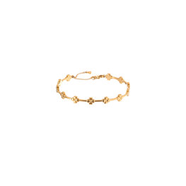 Armband bangle B5366-2 klaver goud - Day&Eve Armband bangle B5366-2 klaver goud - Day&Eve