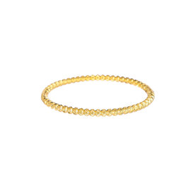 Armband bangle bewerkt B5207-2 goud - Day&Eve Armband bangle bewerkt B5207-2 goud - Day&Eve